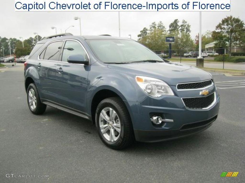 2011 Equinox LT - Twilight Blue Metallic / Jet Black photo #1