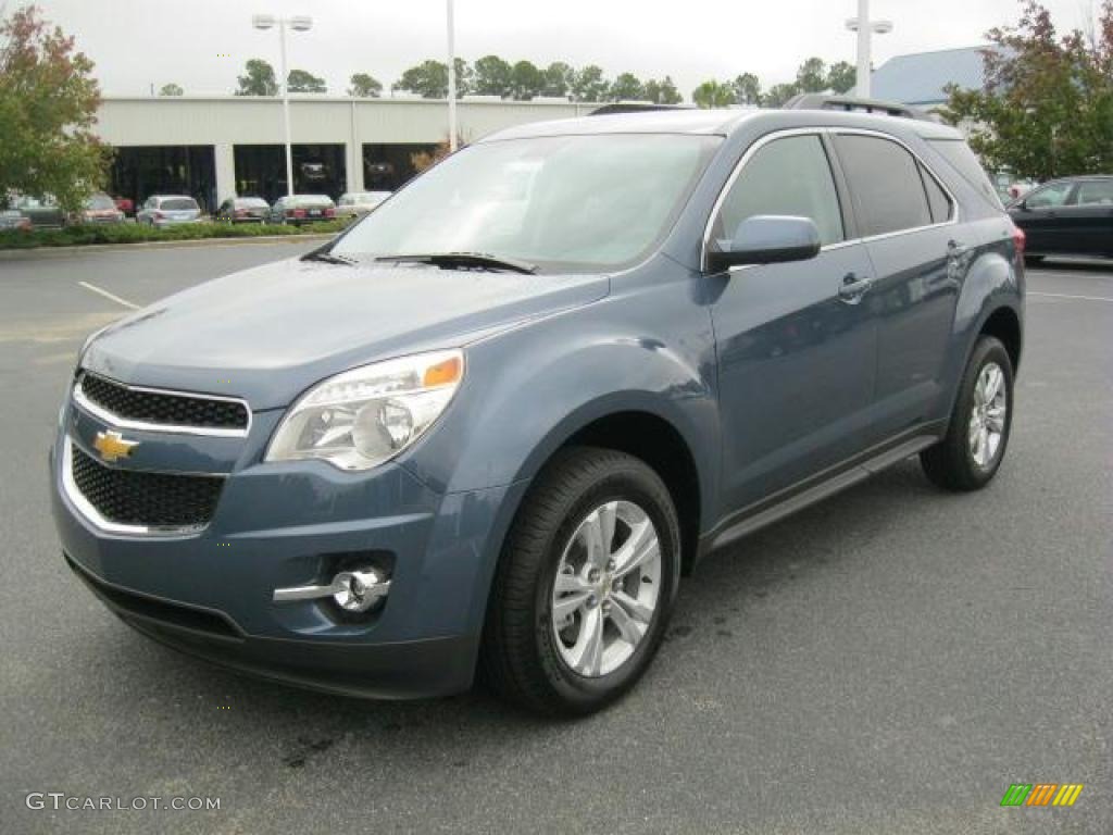 2011 Equinox LT - Twilight Blue Metallic / Jet Black photo #4