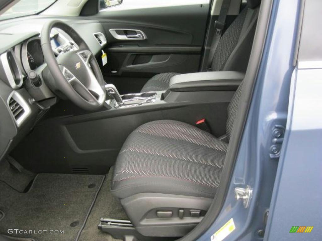Jet Black Interior 2011 Chevrolet Equinox LT Photo #38830988