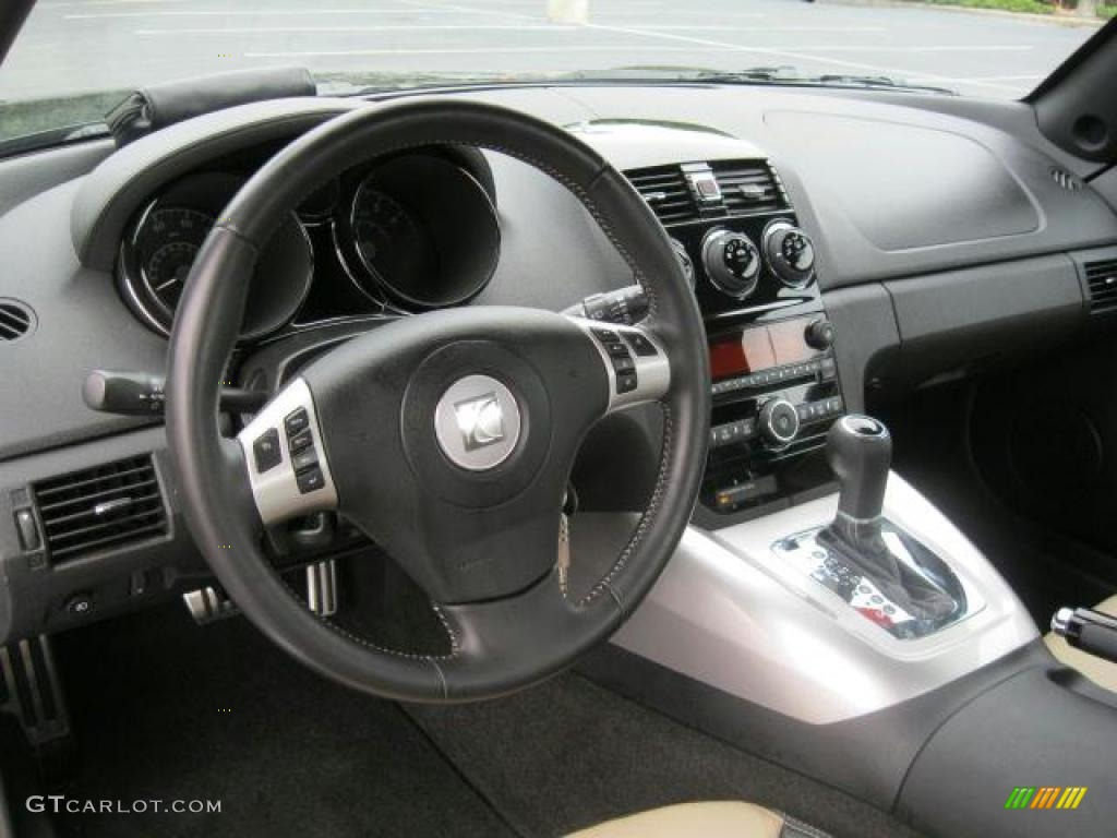 Tan Interior 2008 Saturn Sky Roadster Photo #38831432