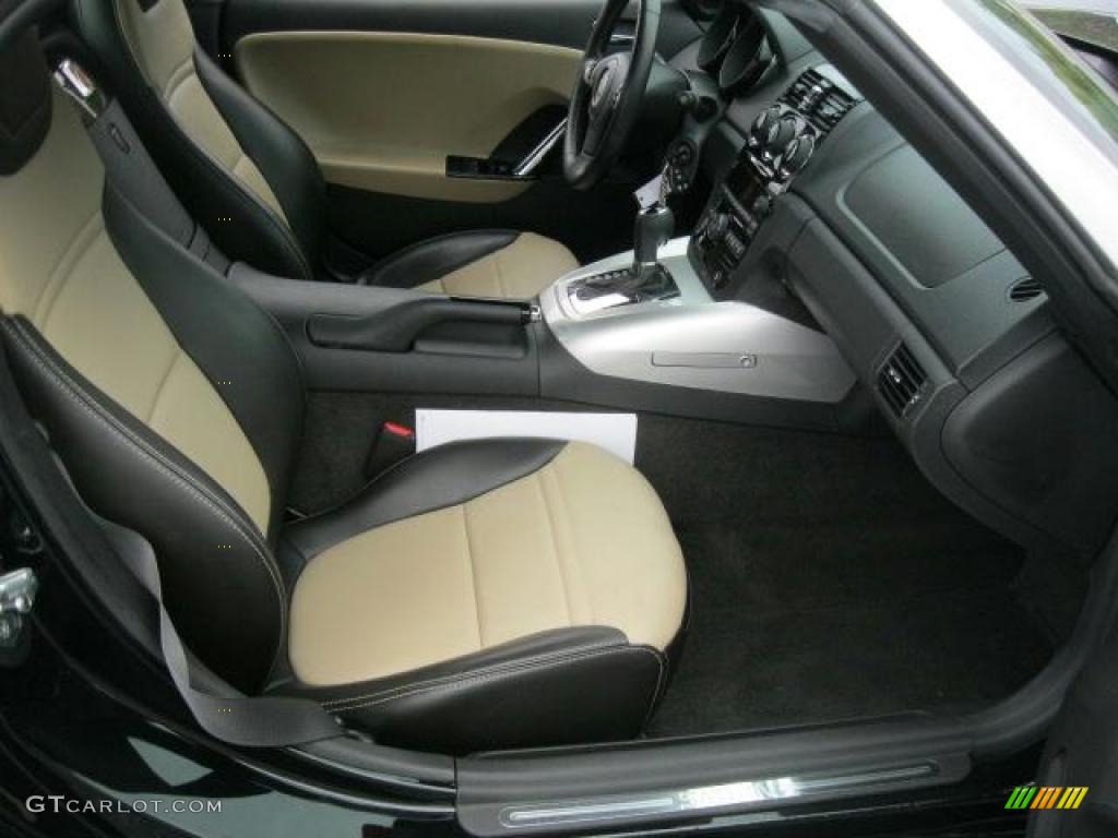 Tan Interior 2008 Saturn Sky Roadster Photo #38831640