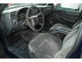 Graphite 2001 Chevrolet Blazer LS Interior Color