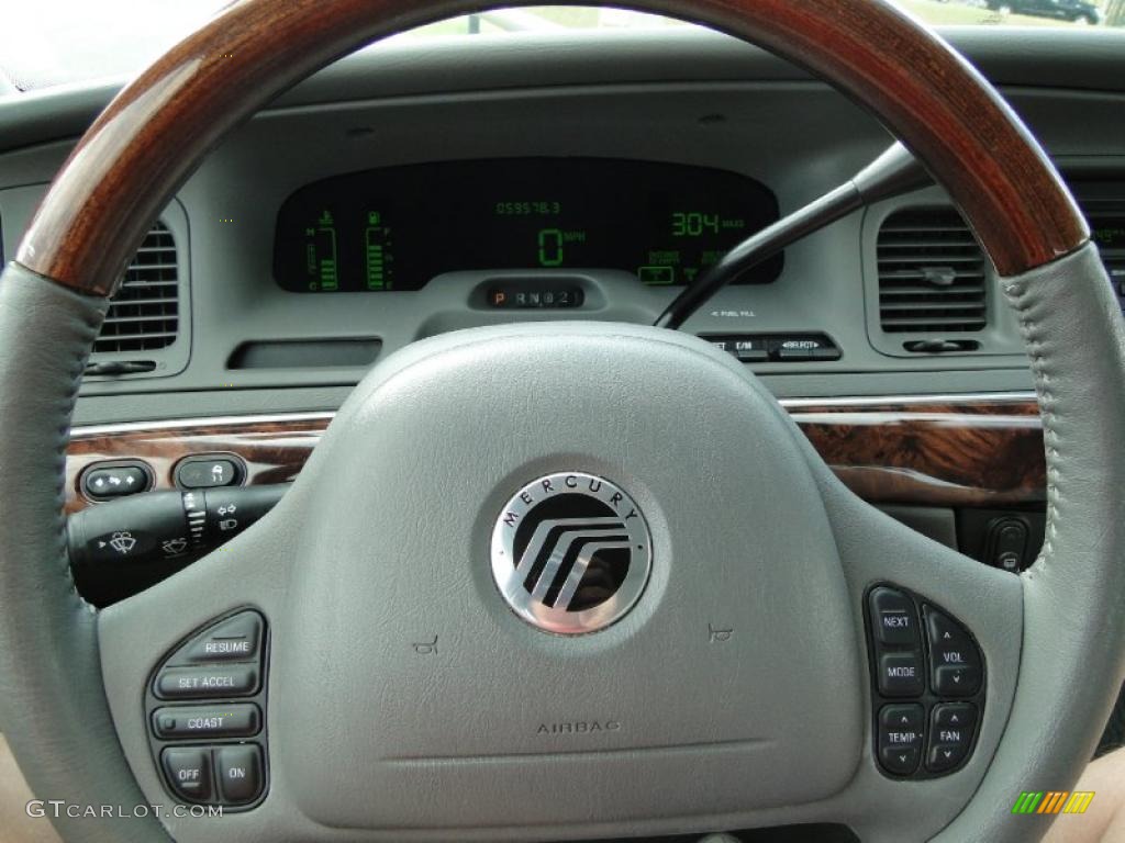 2004 Grand Marquis LS - Silver Birch Metallic / Light Flint photo #20