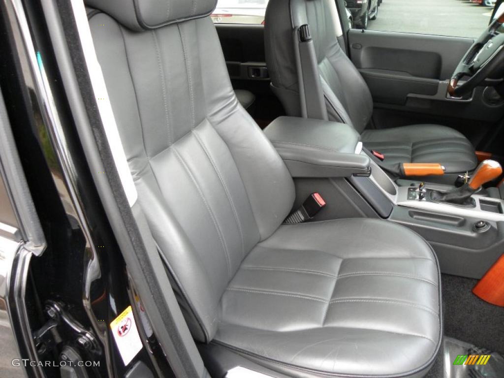Charcoal/Jet Interior 2005 Land Rover Range Rover HSE Photo #38835192