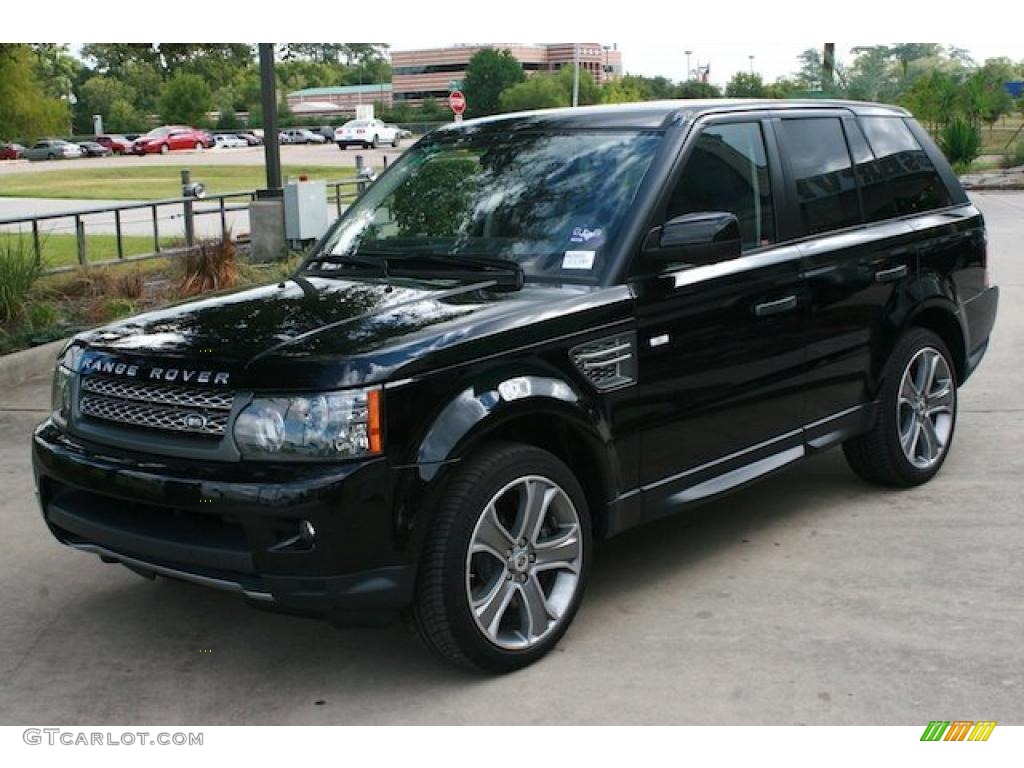 Santorini Black Metallic 2011 Land Rover Range Rover Sport Supercharged Exterior Photo #38835632