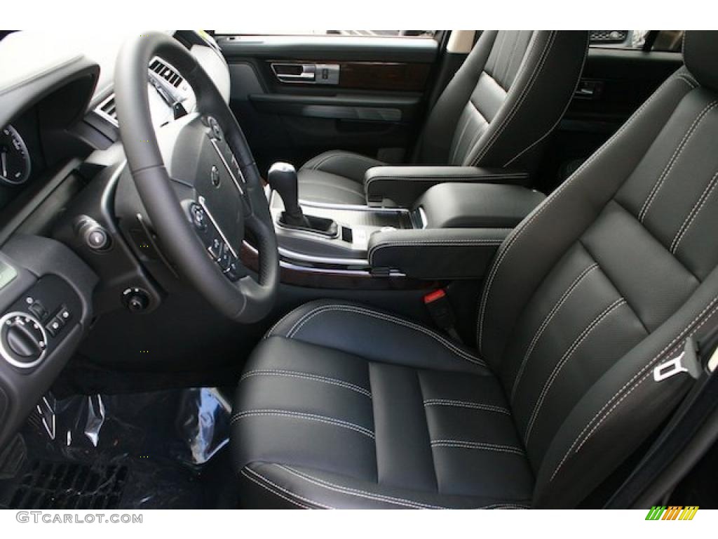 Ebony/Ebony Interior 2011 Land Rover Range Rover Sport Supercharged Photo #38835648