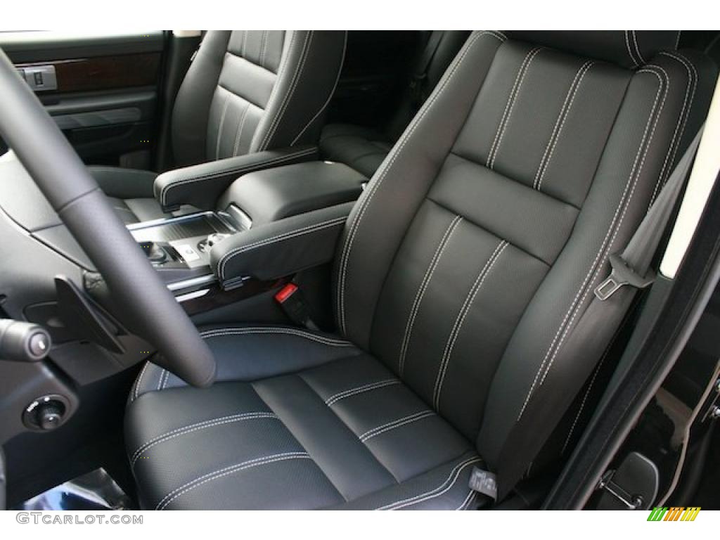 Ebony/Ebony Interior 2011 Land Rover Range Rover Sport Supercharged Photo #38835832