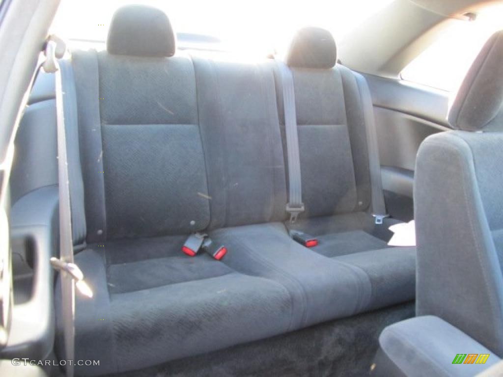 Black Interior 2005 Honda Civic LX Coupe Photo #38835972