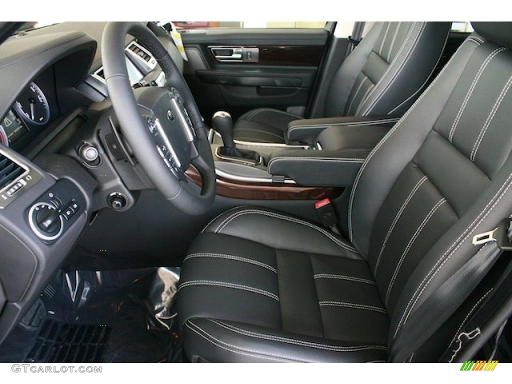 Ebony/Ebony Interior 2011 Land Rover Range Rover Sport Supercharged Photo #38835984