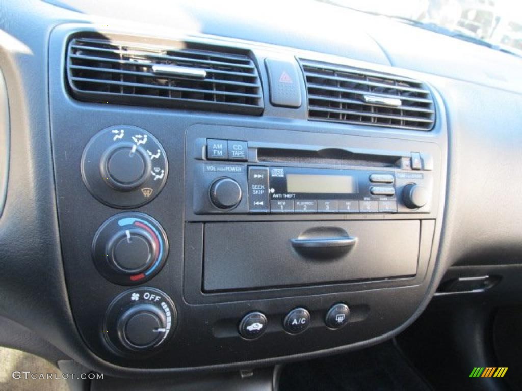 2005 Honda Civic LX Coupe Controls Photo #38836036