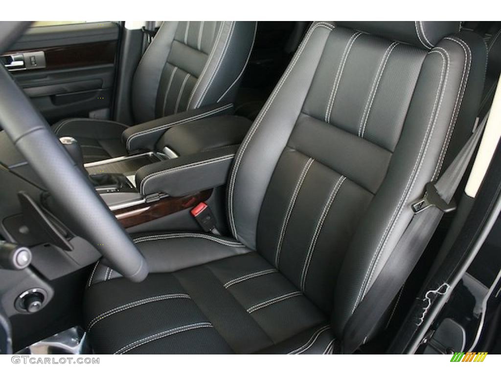 Ebony/Ebony Interior 2011 Land Rover Range Rover Sport Supercharged Photo #38836148