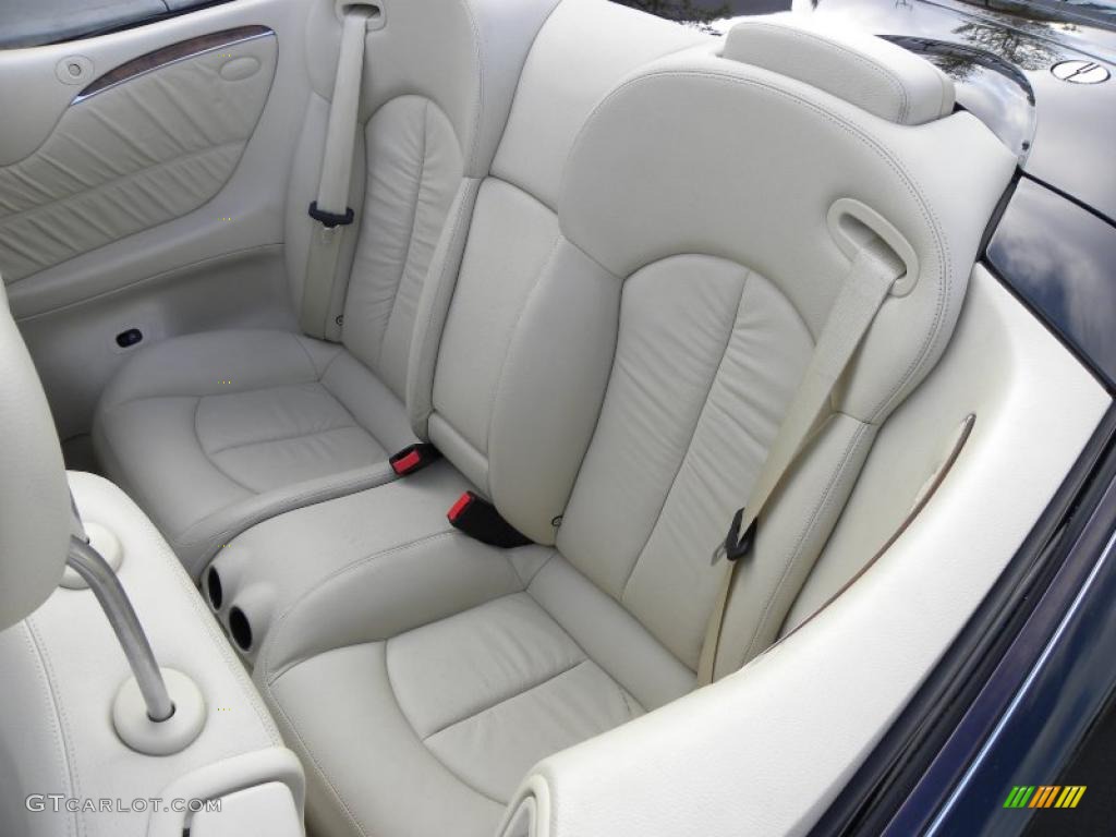 Stone Interior 2006 Mercedes-Benz CLK 500 Coupe Photo #38836340