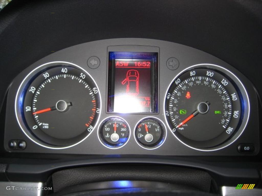 2008 Volkswagen GTI 2 Door Gauges Photo #38837188