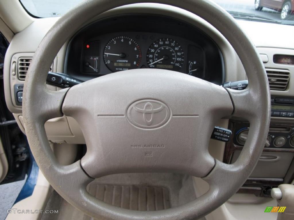 1998 Corolla LE - Dark Blue Pearl / Gray photo #17