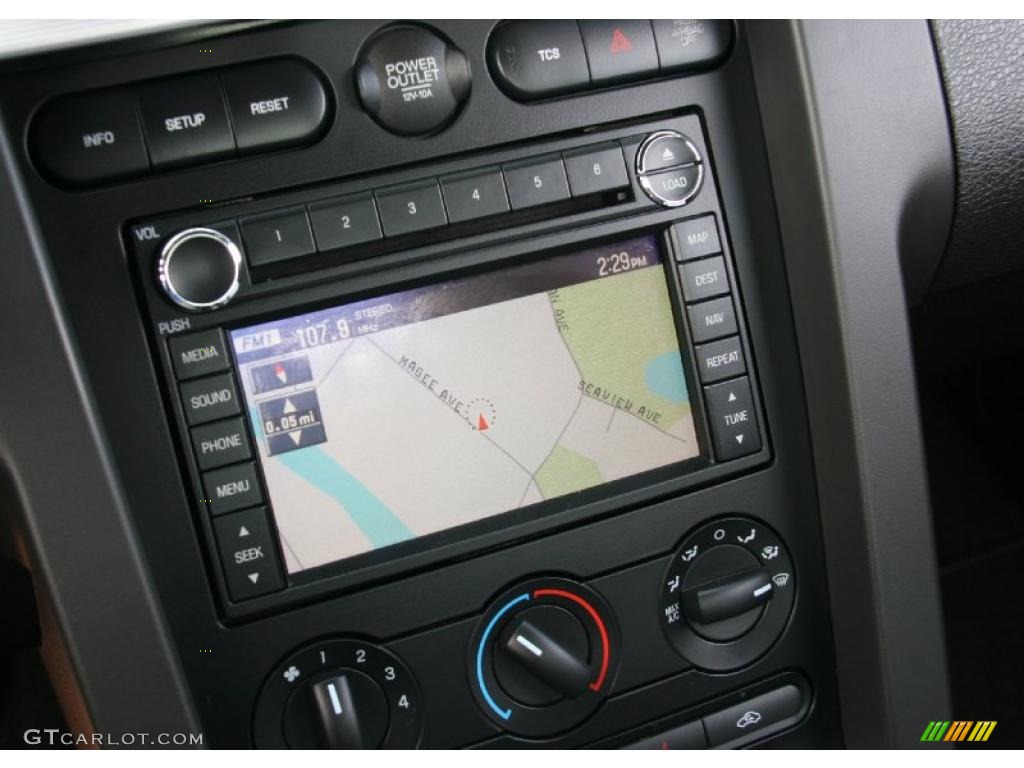 2009 Ford Mustang GT Premium Convertible Navigation Photos