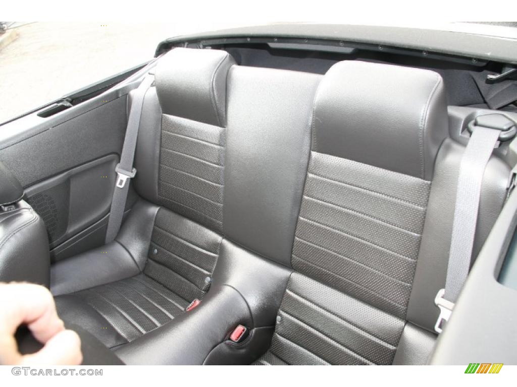 Dark Charcoal Interior 2009 Ford Mustang GT Premium Convertible Photo #38840076