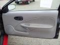 Gray 1999 Saturn S Series SC1 Coupe Door Panel