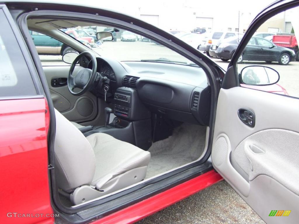 Gray Interior 1999 Saturn S Series SC1 Coupe Photo #38841164