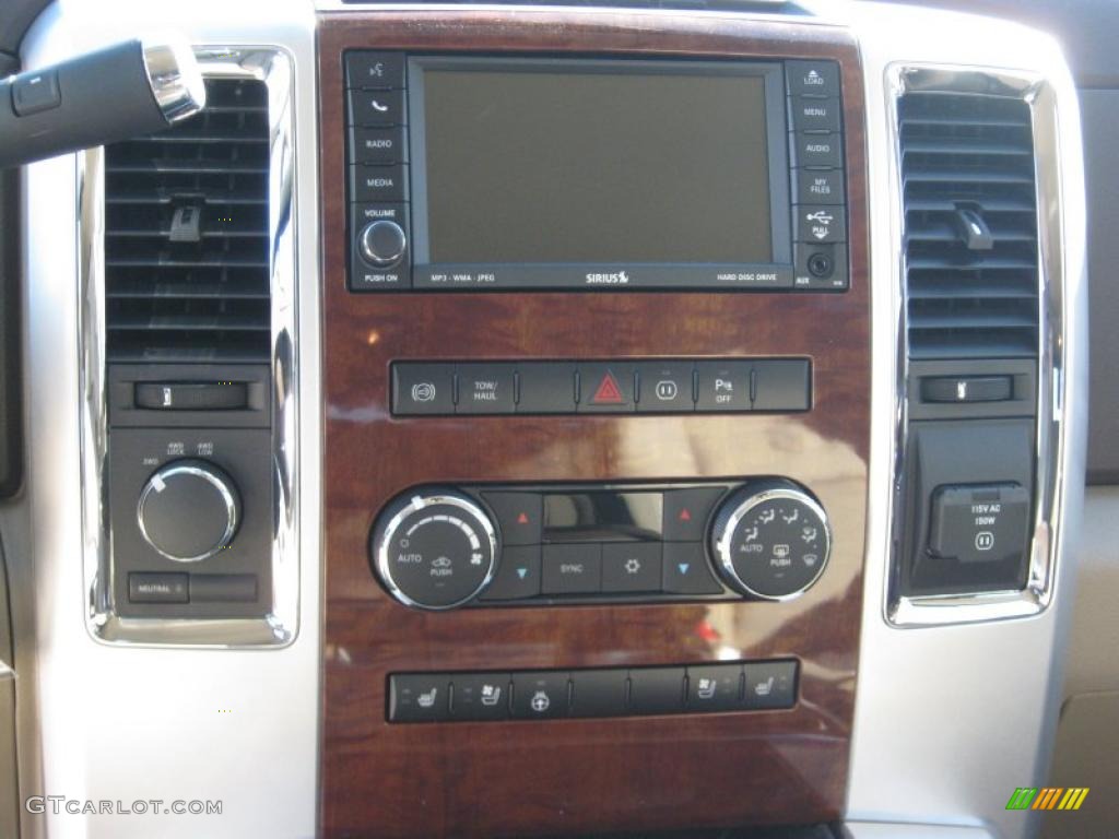 2011 Dodge Ram 3500 HD Laramie Mega Cab 4x4 Dually Controls Photo #38841360