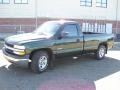 Forest Green Metallic 2002 Chevrolet Silverado 1500 Work Truck Regular Cab