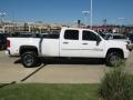 Summit White 2011 GMC Sierra 3500HD Denali Crew Cab 4x4 Dually Exterior