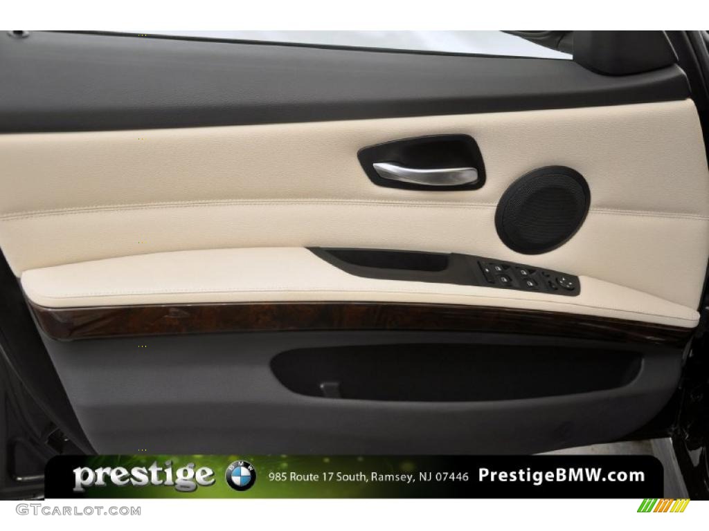2010 3 Series 328i xDrive Sedan - Black Sapphire Metallic / Oyster/Black Dakota Leather photo #10