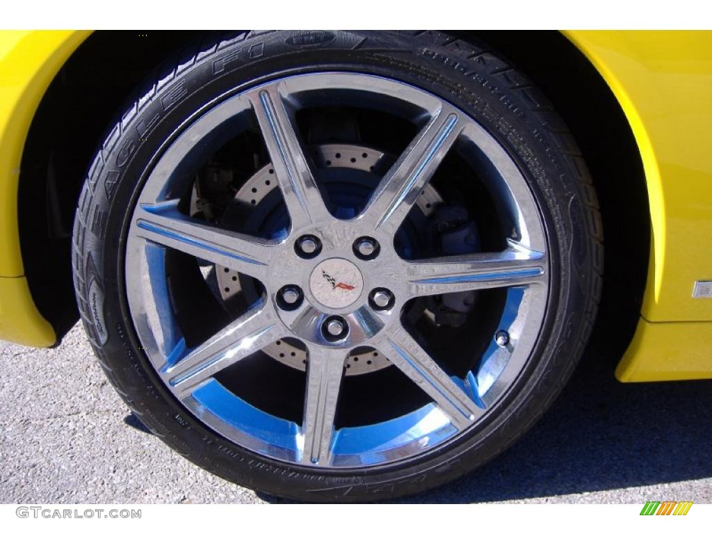 2008 Chevrolet Corvette ZHZ Hertz Edition Coupe Wheel Photo #38844104