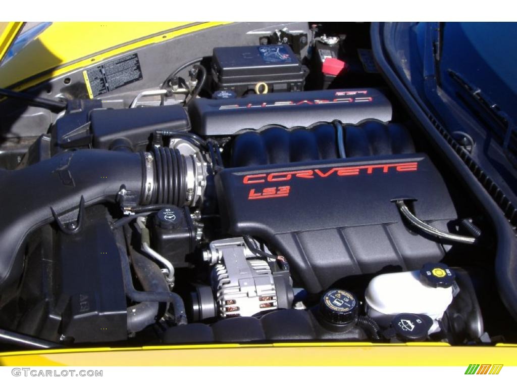 2008 Chevrolet Corvette ZHZ Hertz Edition Coupe 6.2 Liter OHV 16-Valve LS3 V8 Engine Photo #38844128