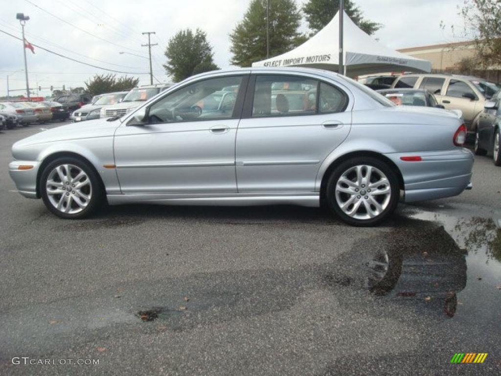 Liquid Silver Metallic 2006 Jaguar X-Type 3.0 Exterior Photo #38844236