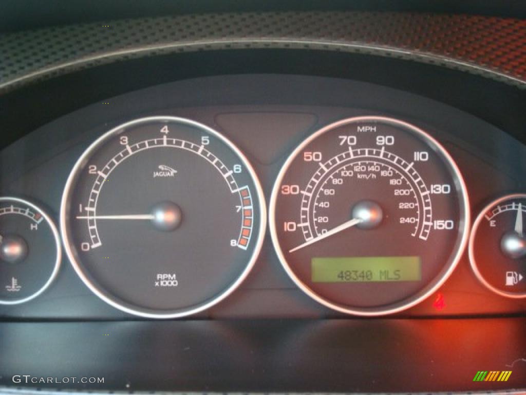 2006 Jaguar X-Type 3.0 Gauges Photo #38844544