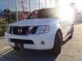 2008 Avalanche White Nissan Pathfinder SE 4x4  photo #1