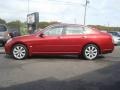 2007 Crimson Roulette Pearl Infiniti M 35x Sedan  photo #3