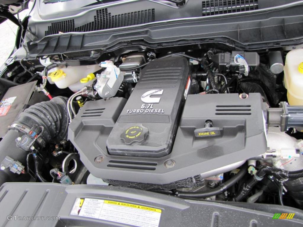 2011 Dodge Ram 2500 HD Laramie Mega Cab 4x4 6.7 Liter OHV 24-Valve Cummins VGT Turbo-Diesel Inline 6 Cylinder Engine Photo #38845796