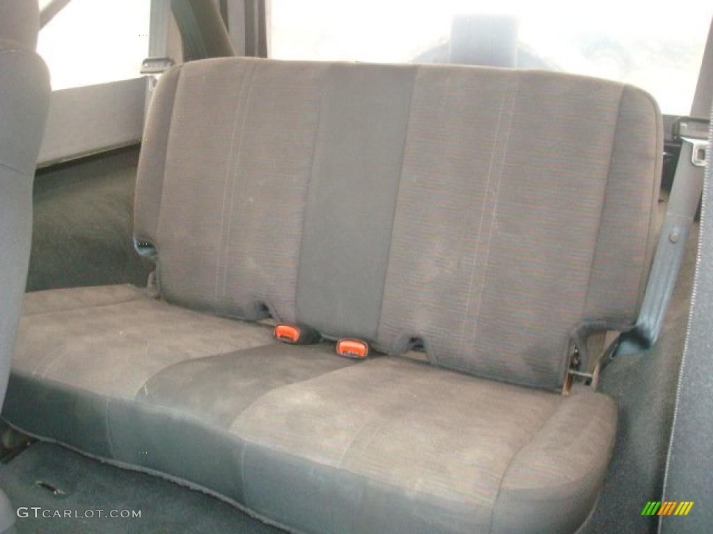 2004 Wrangler Unlimited 4x4 - Black / Dark Slate Gray photo #12