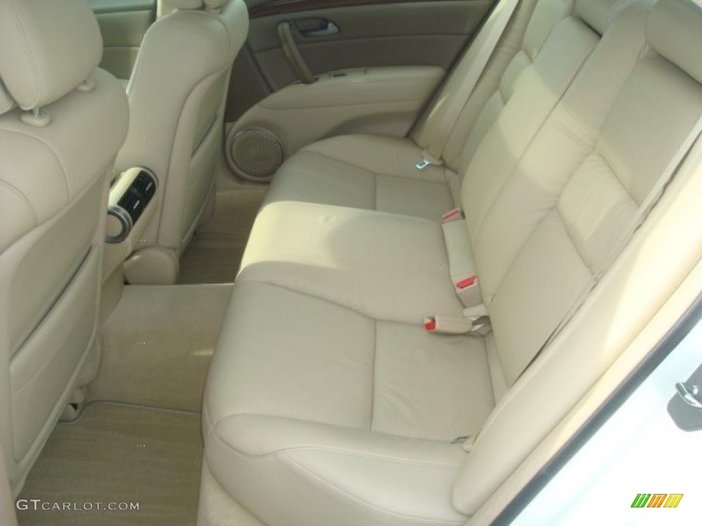 Parchment Interior 2007 Acura RL 3.5 AWD Sedan Photo #38848164
