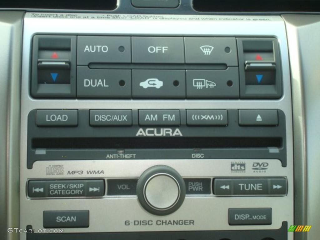 2007 Acura RL 3.5 AWD Sedan Controls Photo #38848304