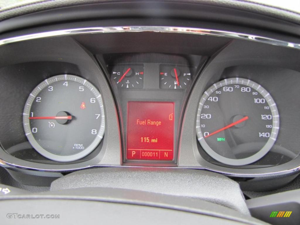 2011 GMC Terrain SLE Gauges Photo #38848828