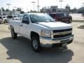 2007 Summit White Chevrolet Silverado 2500HD Work Truck Regular Cab 4x4  photo #7