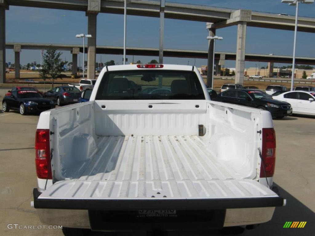 2007 Silverado 2500HD Work Truck Regular Cab 4x4 - Summit White / Dark Titanium photo #15