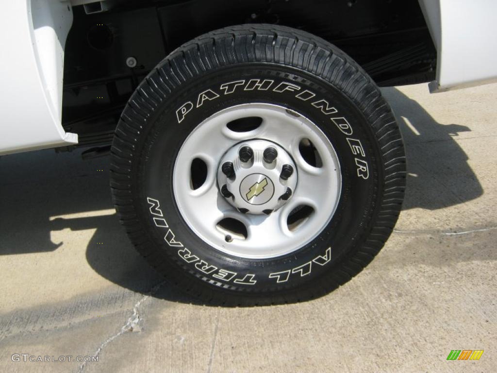 2007 Silverado 2500HD Work Truck Regular Cab 4x4 - Summit White / Dark Titanium photo #16