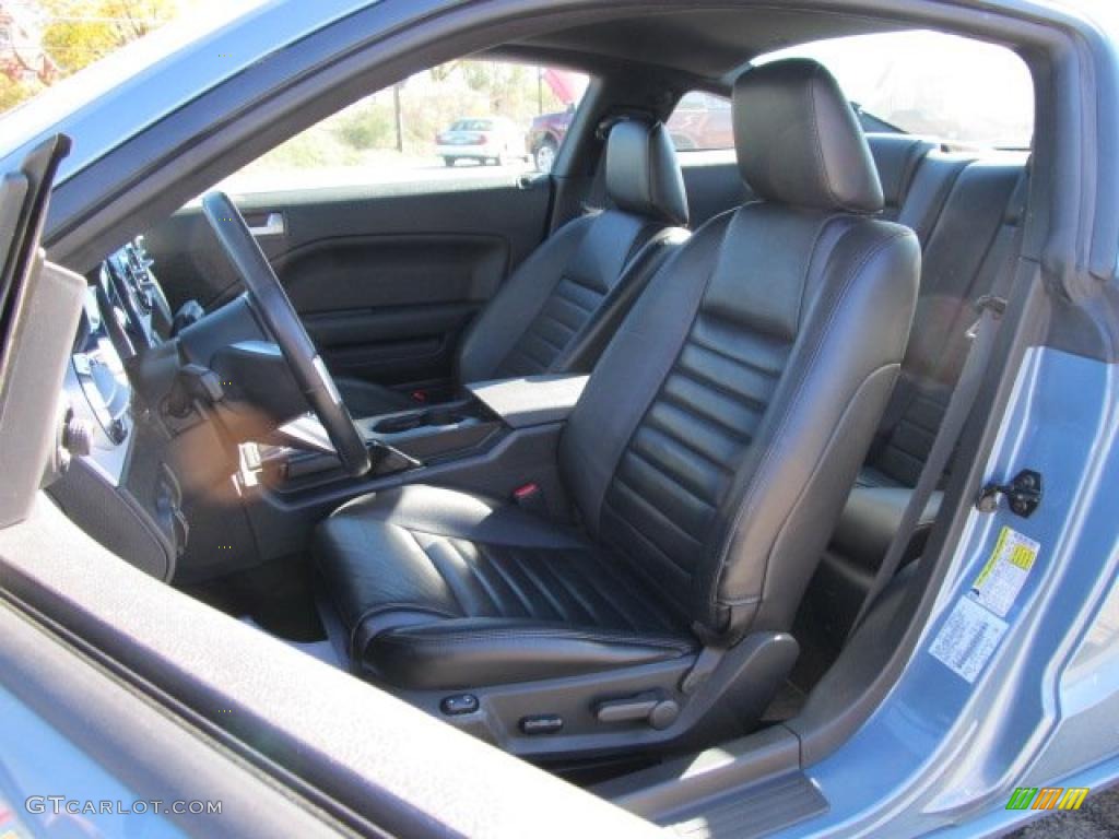 2007 Mustang GT Premium Coupe - Windveil Blue Metallic / Dark Charcoal photo #10