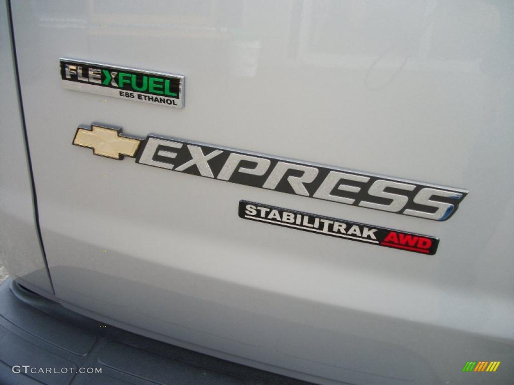 2011 Chevrolet Express LT 1500 Passenger Van Marks and Logos Photo #38851948