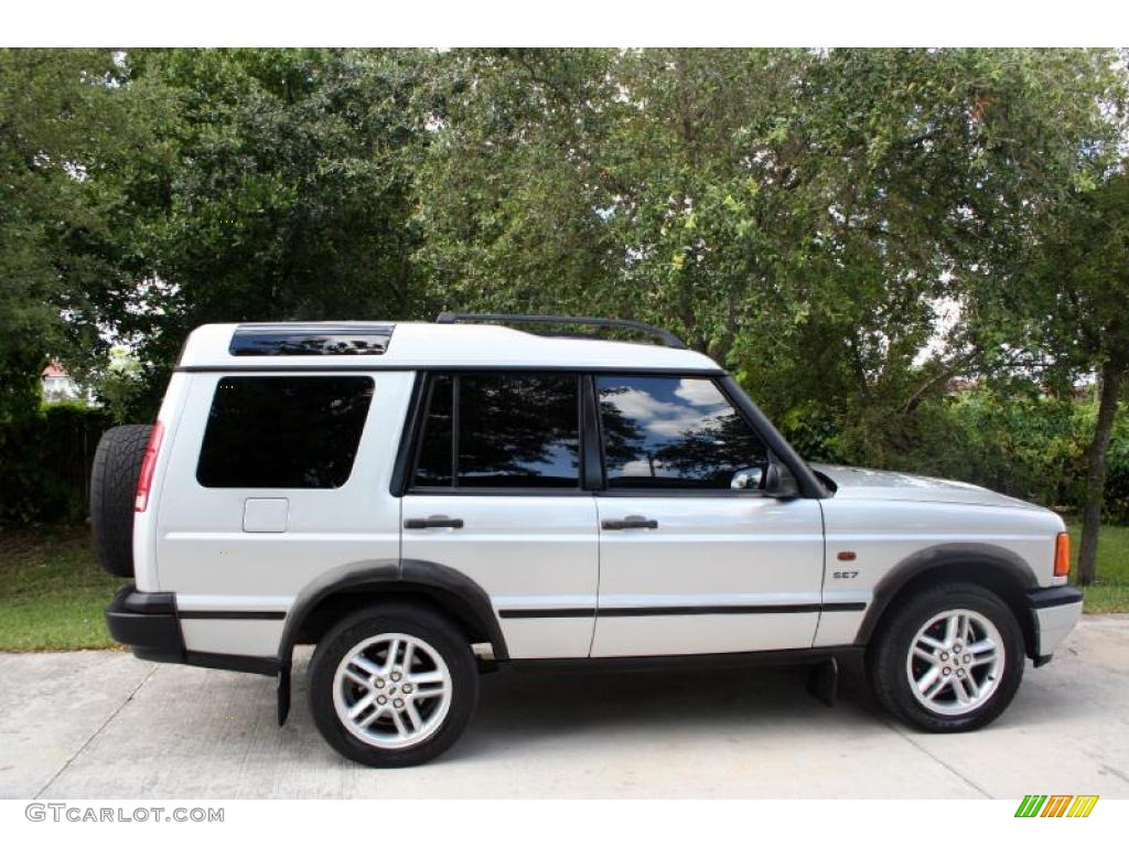 2002 Discovery II SE - Zambezi Silver Metallic / Smokestone photo #14