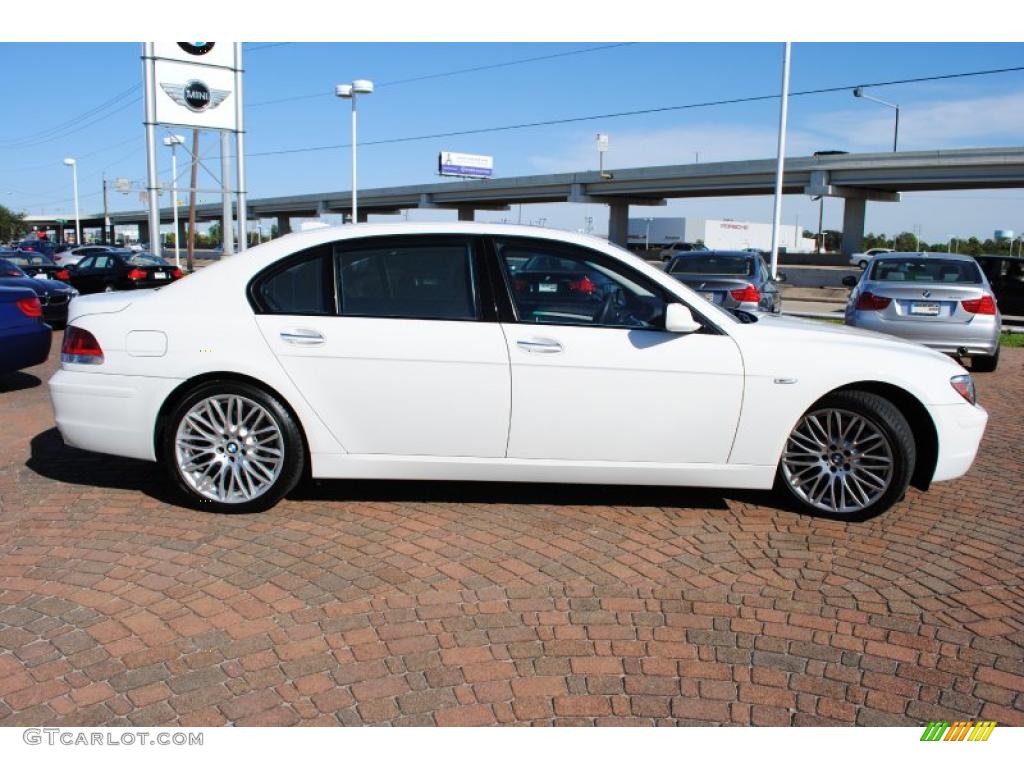 Alpine White 2008 BMW 7 Series 750Li Sedan Exterior Photo #38853752