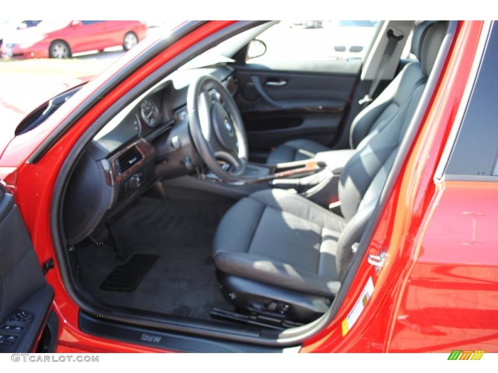 2008 3 Series 328i Sedan - Crimson Red / Black photo #13