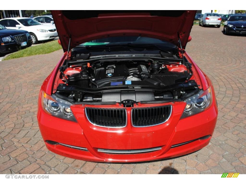 2008 3 Series 328i Sedan - Crimson Red / Black photo #19