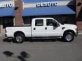 2008 Oxford White Ford F250 Super Duty XLT Crew Cab 4x4  photo #1