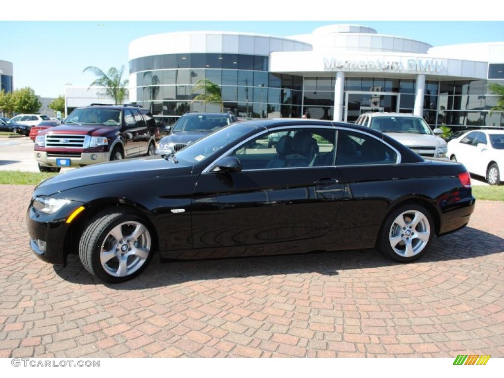 2009 3 Series 328i Convertible - Jet Black / Black photo #17