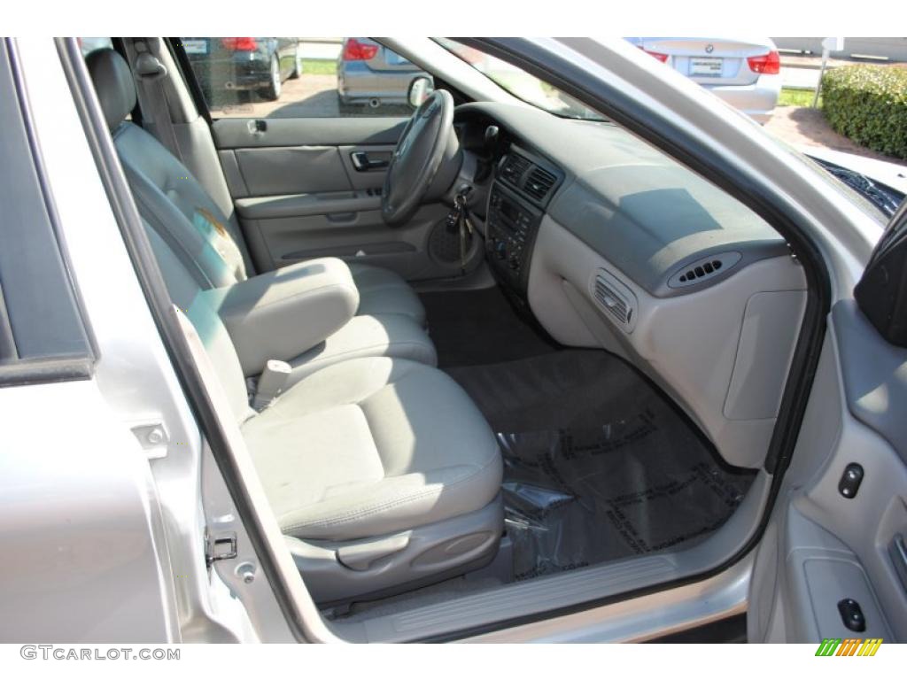 2002 Taurus SES - Silver Frost Metallic / Medium Graphite photo #9