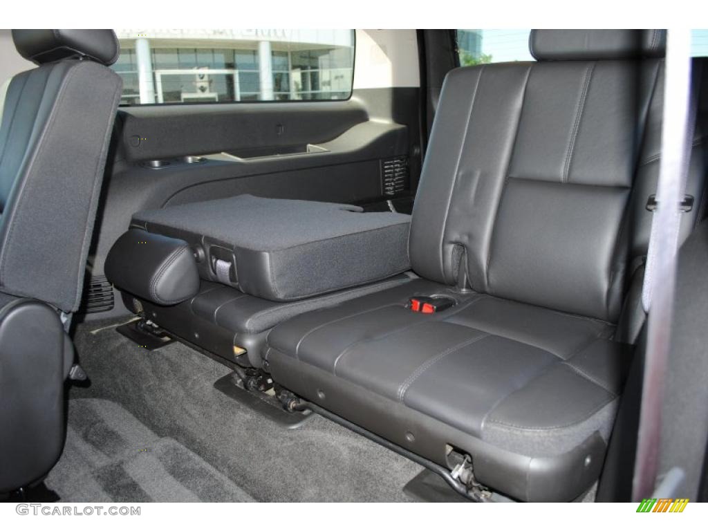 Ebony Interior 2008 Chevrolet Suburban 1500 LT Photo #38857328